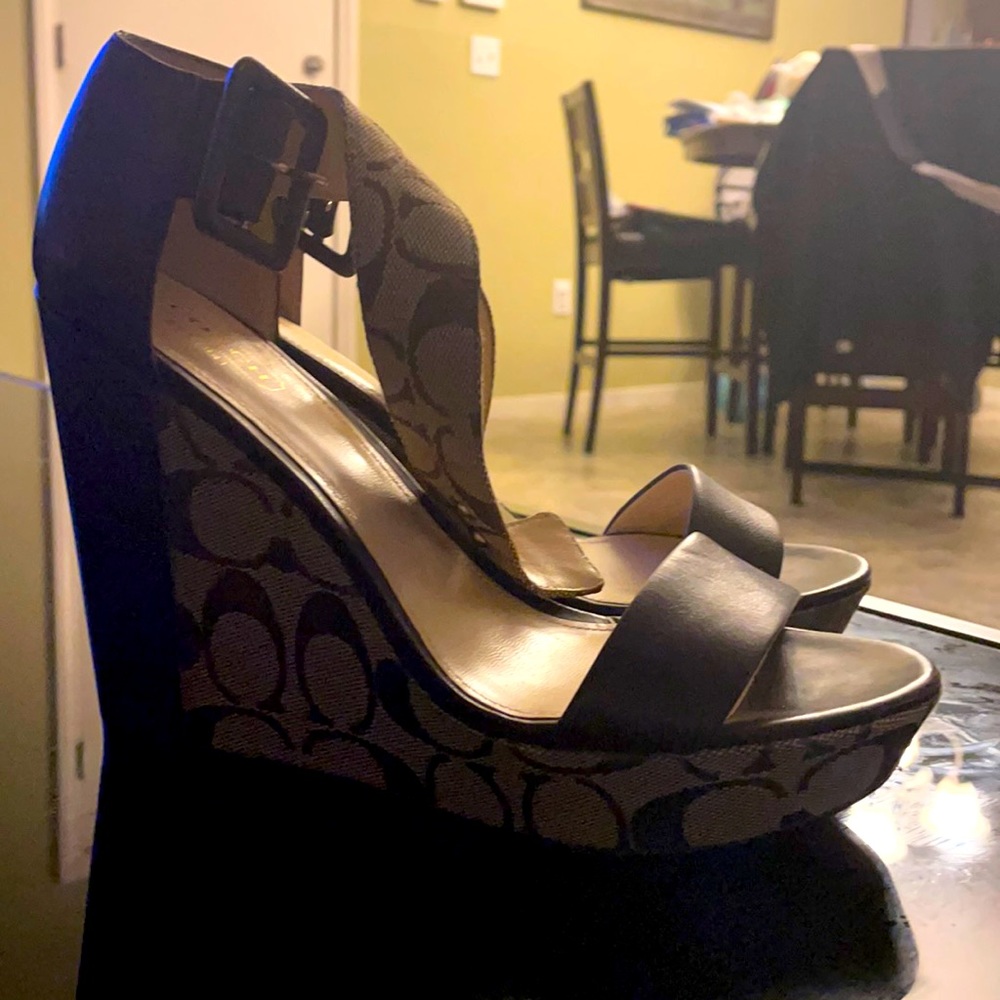 Coach wedges
